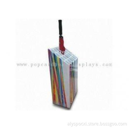 Umbrella pop point of purchase displays cardboard floor dis